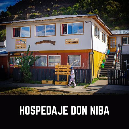 Hospedaje Cabana Y Restaurante Don Niba Villa Cerro Castillo Exteriör bild